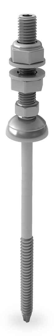 25St. K2 Systems 2003012 Solarbefestiger 8x115/50 Stahl