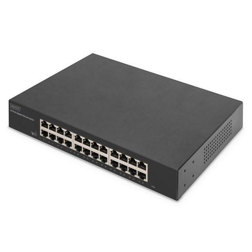 1St. NNETSWGBE24UM19.03 19 Netzwerk-Switch, 24-Port Gigabit, in