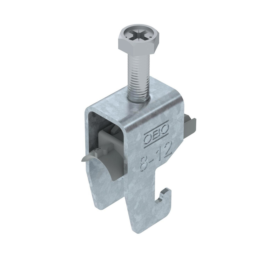 100St. OBO BS-U1-K-12 FT Bügelschelle 2056 08-12mm tauchfeuerverzinkt 1186702