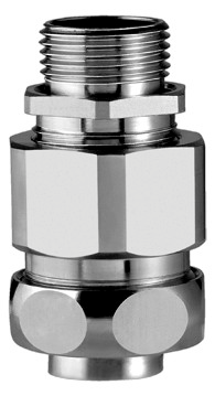 10St. FLEXA USZ-M, AD17-M20 Metallverschraubung, Kabelzugentlastung,