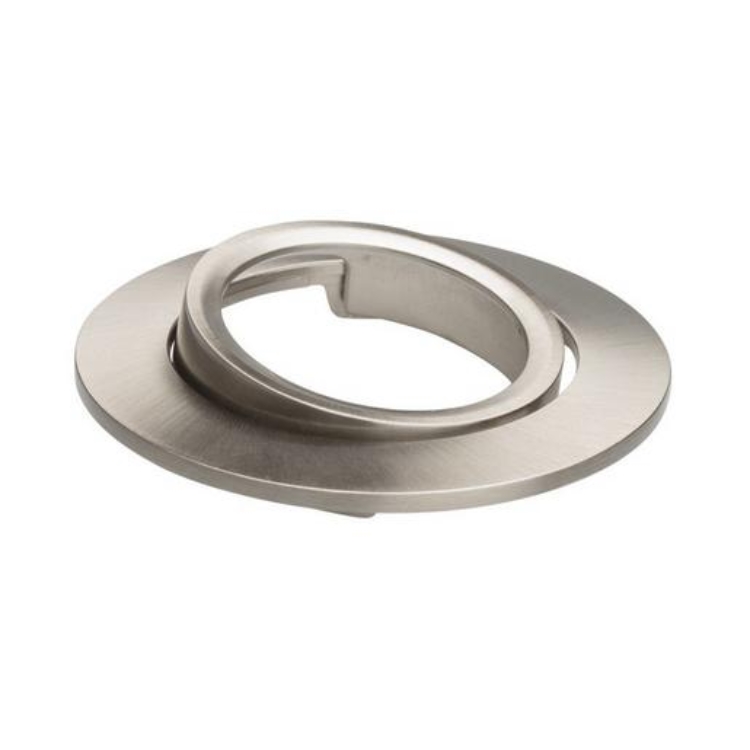 1St. NLEDEBSHVARBLFLXALNI Schwenkbare IP65 Aluminium Blende Satin
