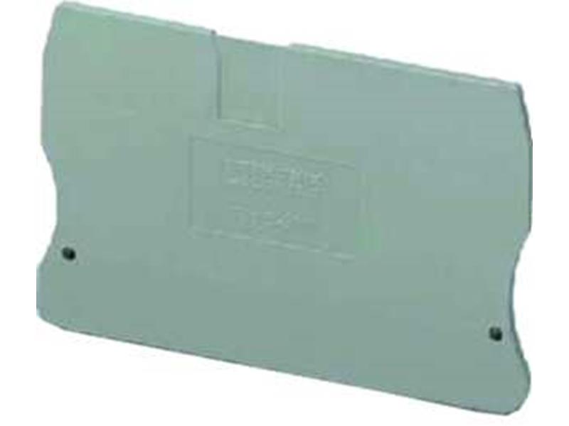 10St. Phoenix D-ST 16 Abschlussdeckel L=80 mm B=2,2 mm H=51,1 mm grau 3036657