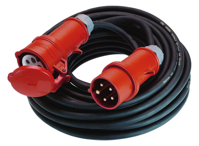 1St. Bachmann 348.172 Verlängerung H07RN-F 5G6,0mm² sw, 25m