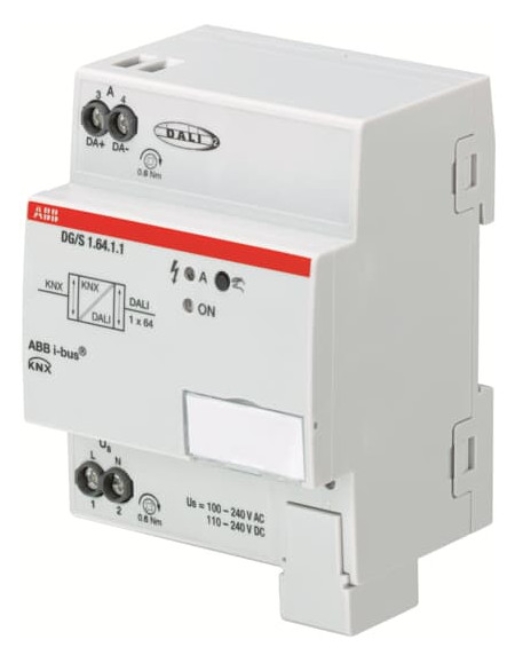 1St. ABB DALI Gateway 1fach DG/S 1.64.1.1 Basic REG 2CDG110198R0011