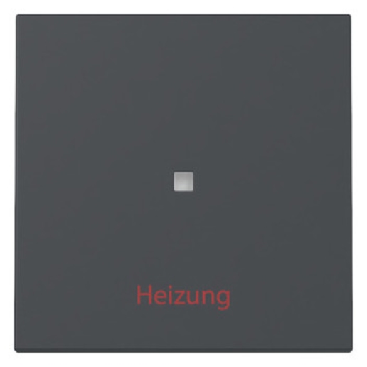 1St. Gira 367828 Wippe Kontrollfenster + Heizung Ein/Aus System 55 anthrazit