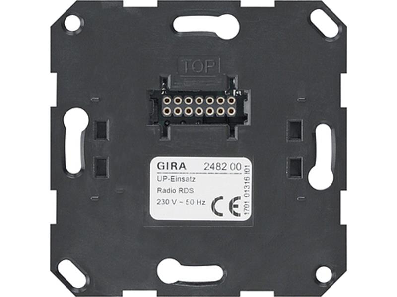 1St. Gira 248200 Eins. UP-Radio RDS Elektronik