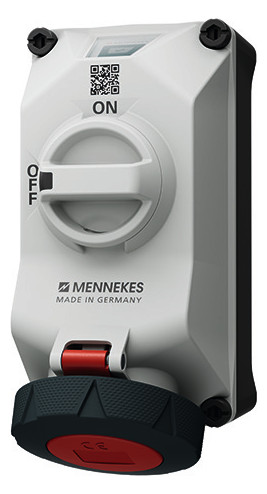 1St. MENNEKES 5614506G Wandsteckdose DUOi 32A5P6h 400V IP69