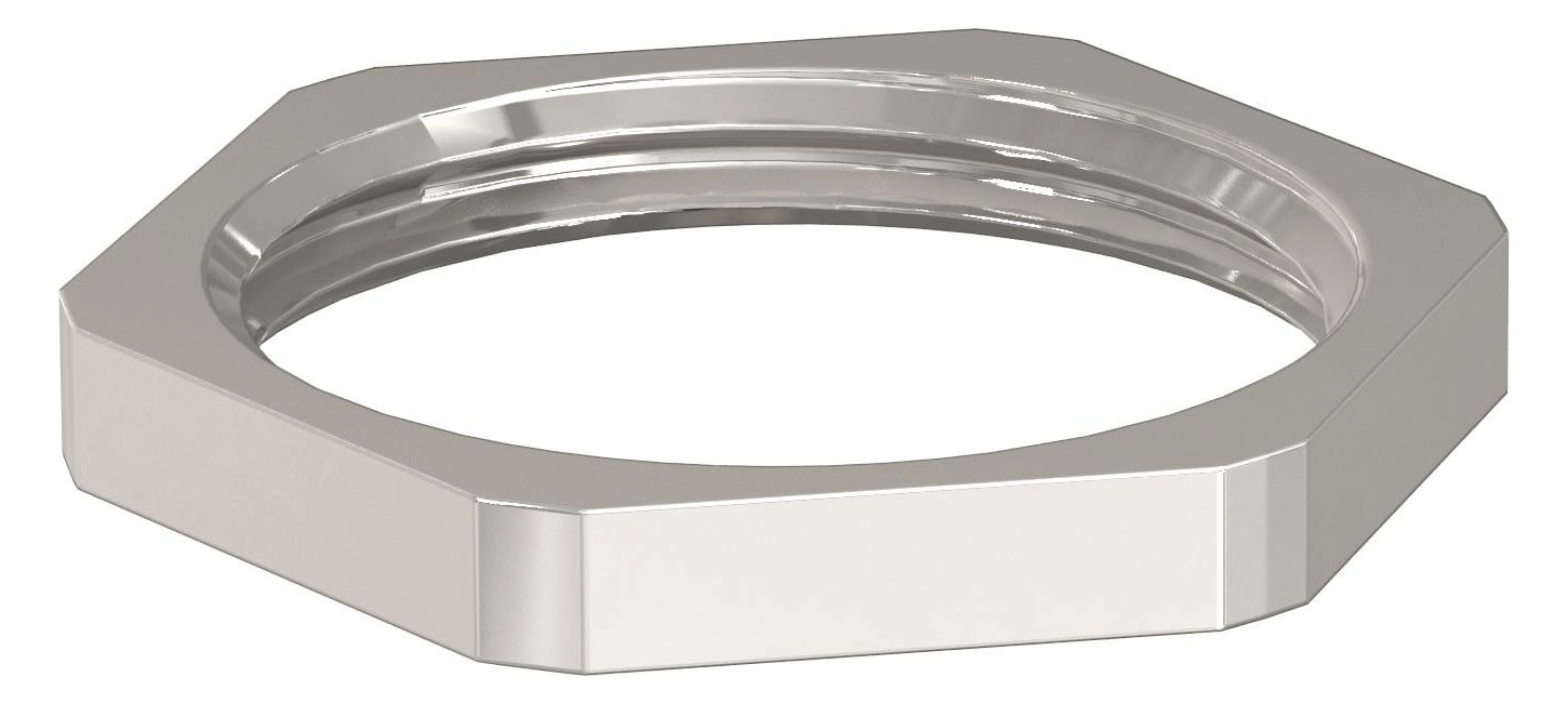 100St. Obo Bettermann 2091623 Gegenmutter M20, CuZn, N 169 MS M20