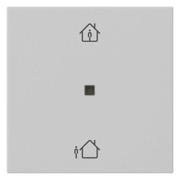 1St. Gira KNX RF Bedienaufs.1f 5106015 Heizmodus System 55 Grau m