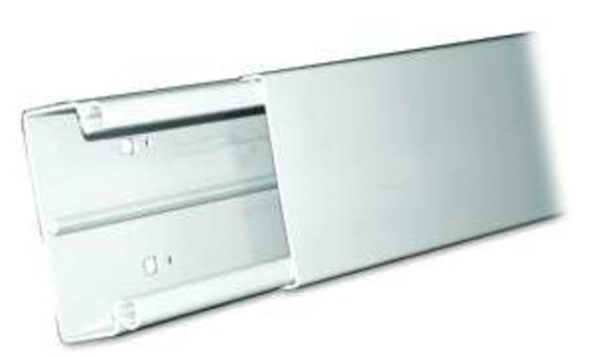 2m Protec.class PLF 4040 LG PVC-Kanal 40x40 lichtgra