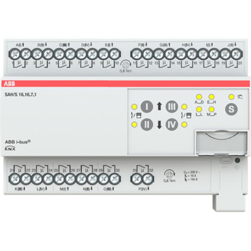 1St. ABB SAH/S16.16.7.1 Schalt-/Jalousieaktor, 16fach, 16 A, REG 2CDG110251R0011 1St. ABB SAH/S16.16.7.1 Schalt-/Jalousieaktor, 16fach, 16 A, REG 2CDG110251R0011