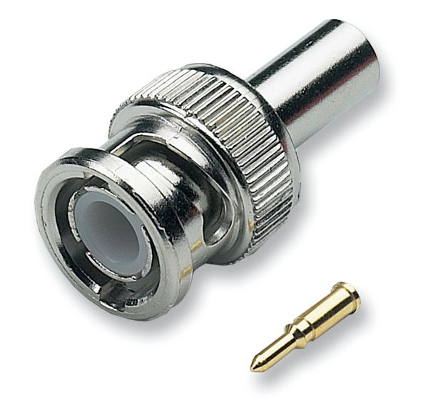 1St. EFB BNC Crimp Stecker 50 Ohm 52500.1 gerade RG58