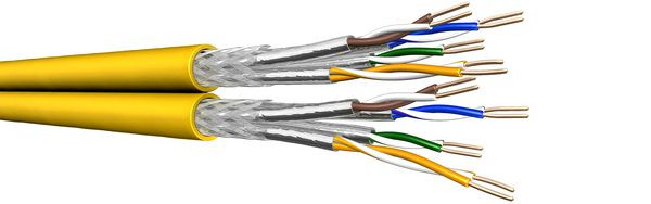 500m Datenkabel UC1500HS/22 Cat.7A 4P LSHF 2x4x2 AWG22 Duplex 500m Trommel 60088517