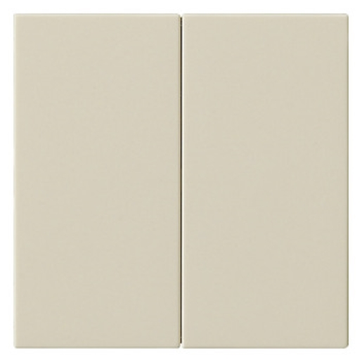 1St. Gira 537001 Wippe 2f unbedruckt System 55 Cremeweiß