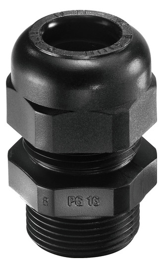 50St. Wiska 10066193 Kabelverschraubung PG11 SKV 11 sw RAL9005