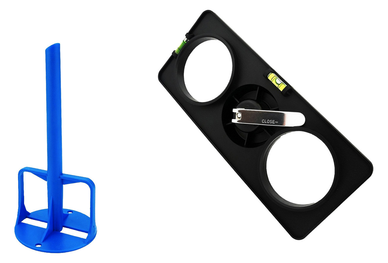 1St. PRIMO P001S Leitungsträger-Bohrschablonen-Set