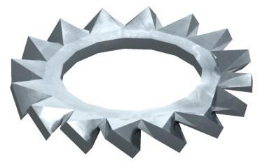 100St. OBO Bettermann 3404080 Fächerscheibe M8, St, G SWS M8 G