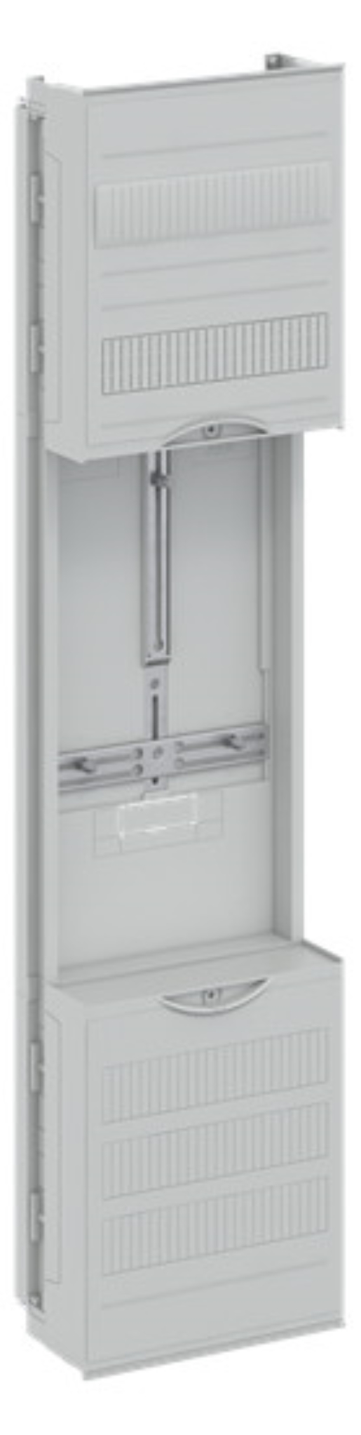 1St. Striebel & John FD17H Zählerfeld ohne Verdrahtung mit Dreipunkt-Befestigung, 7RE lichtgrau 2CPX054040R9999