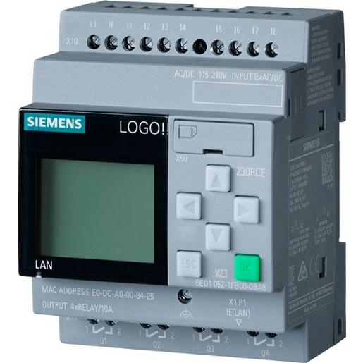 1St. Siemens 6ED1052-1FB08-0BA2 LOGO! 230RCE