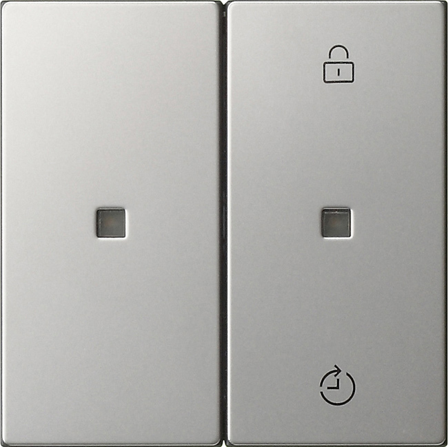 1St. Gira 5493600 Gira eNet Funk Bedienaufs. Memory System 55 Edelstahl