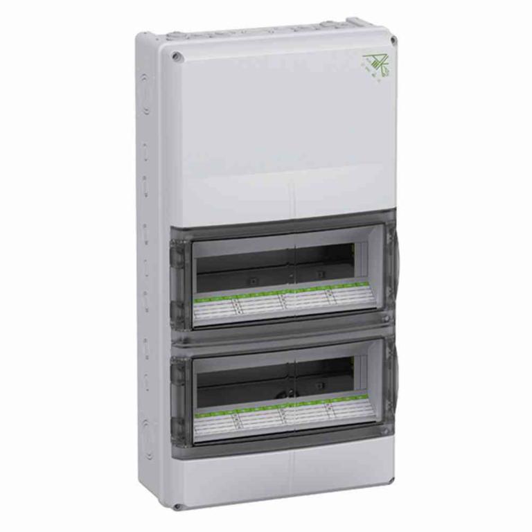 1St. Spelsberg 73362801 AK28PLUS AK 28 Plus Kleinverteiler IP65, 2-reihig, 28TE, 315 x 600 x 155 mm, ohne PEN Klemmschie