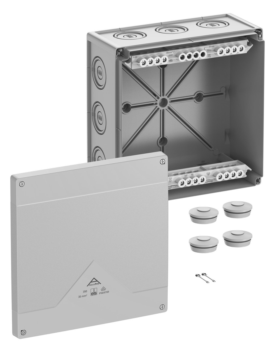 1St. Spelsberg Abox Pro 350-352 Abzweigkasten, Schutzart IP66/IP67/IP69