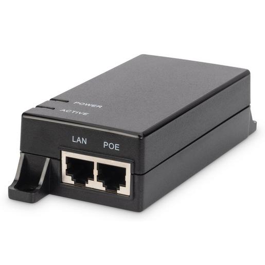 1St. Digitus DN-95102-1 Gigabit Ethernet PoE Injector, 802.3af Power Pins