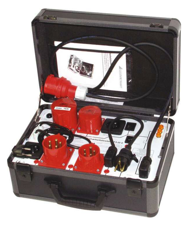 1St. Gossen 1Ph/3Ph Testadapter AT3-III E f.CEE 16/32A für Secutest II/III 1St. Gossen 1Ph/3Ph Testadapter AT3-III E f.CEE 16/32A für Secutest II/III