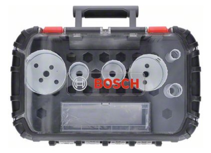 1St. Bosch Lochsägen-Set 9-tlg. Progressor for Wood and Metal 19/25/38/44/68/83mm