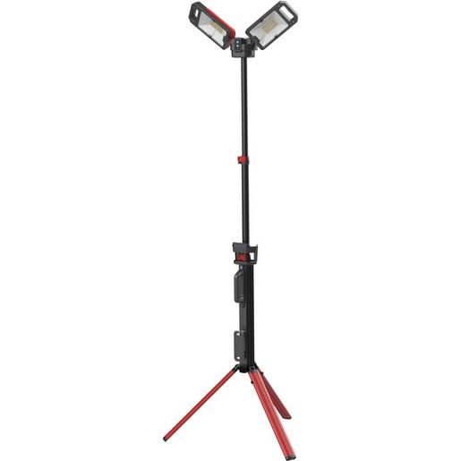 1St. Bizline BIZ 625048 Zweiköpfiger, aufladbarer Baustellen-LED
