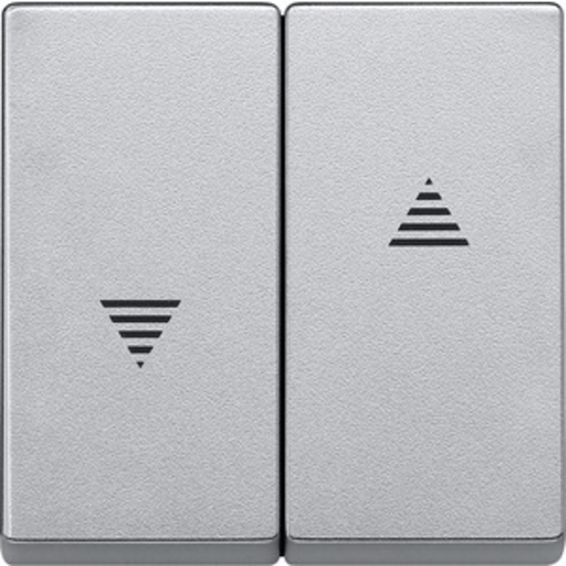 1St. Merten 435560 Wippe für Rollladenschalter und -taster, aluminium, System M