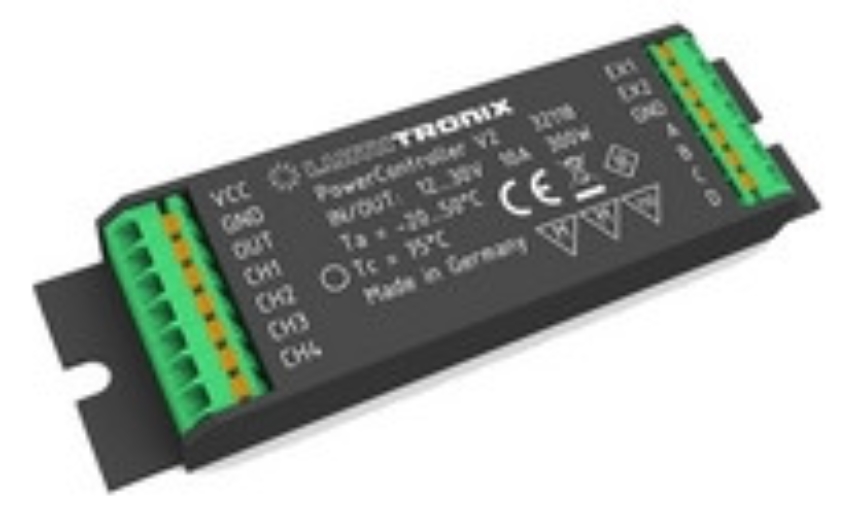 1St. BARTHELME 66000057 Power Controller V2 1-Kanal Dimmer (PUSH