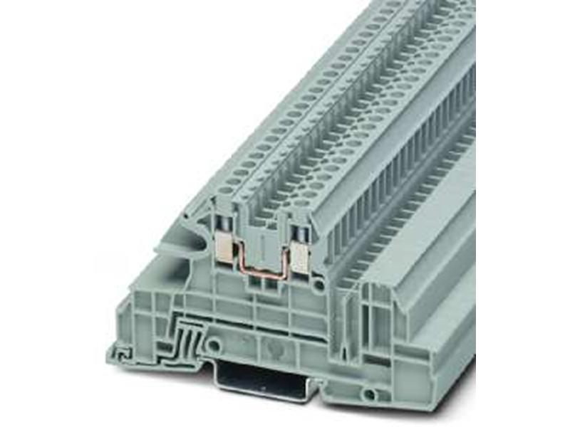 50St. Phoenix UTI 2,5-L Installationsetagenklemme Schraubanschluss Querschnitt: 0,2 mm² - 4 mm² AWG: 24 - 12 Bre