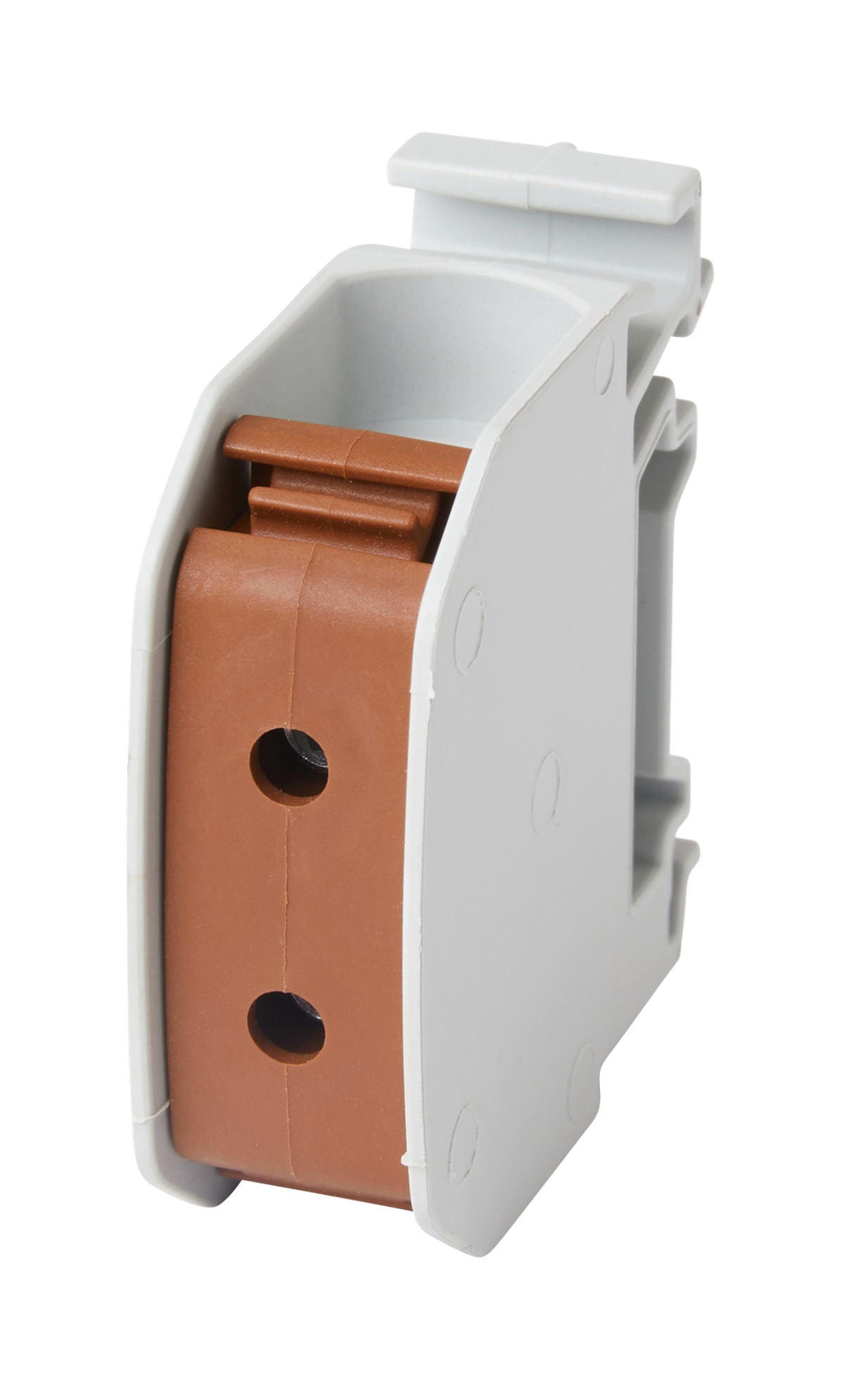 9St. F-Tronic RKA16br Reihenklemme 16mm², 1polig, braun, CU/AL, RKA16br 7730051