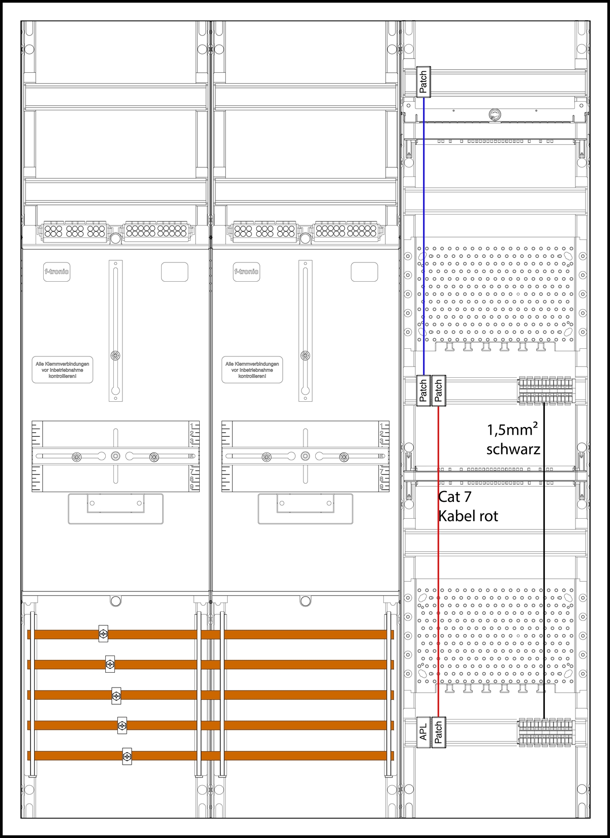 1St. F-Tronic 3HZ732APZSWM 3HZ732APZSWM, 2 ZP, 1 VAPZ-SWM inkl. APL 7190552