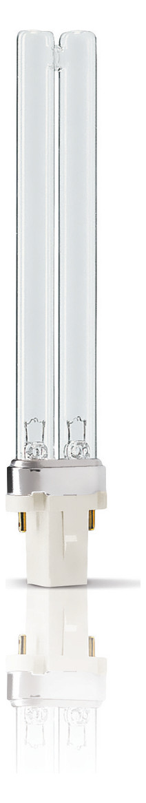 1St. Philips TUV PL-S 7W/2P 1CT/5 TUV PL-S - UV lamp - Energieverbrauch: 7