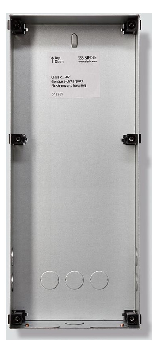 1St. Siedle GU CL 07-0 GU CL 07-0 Unterputzgehäuse Siedle Class GUCL070