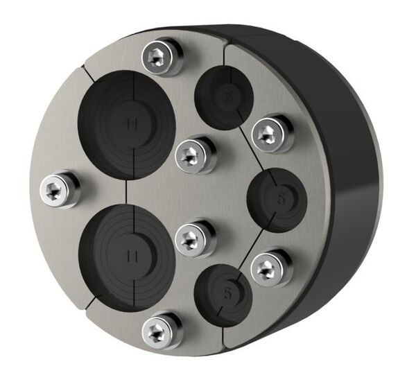 1St. HAUFF HRD125 SG 6x6-31 b40 Standard-Ringraumdichtung Kabel