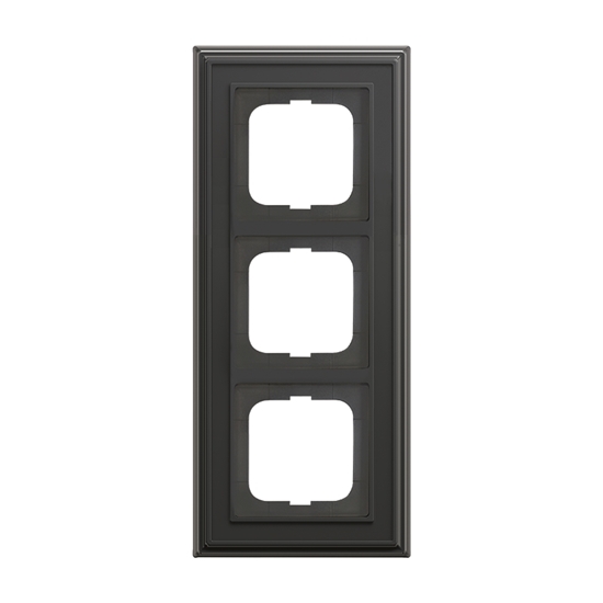 1St. Busch-Jaeger 1723-831 3-fach Rahmen Busch-dynasty anthrazit