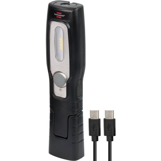 1St. Brennenstuhl 1175430020 LED Akku Handleuchte HL 201 A 250 + 70lm inkl. USB C Kabel