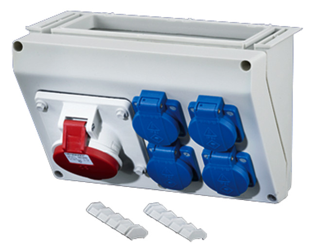 1St. Hensel FP CB 216 FP Connection Box für den Geräteeinbau 68000141 FPCB216