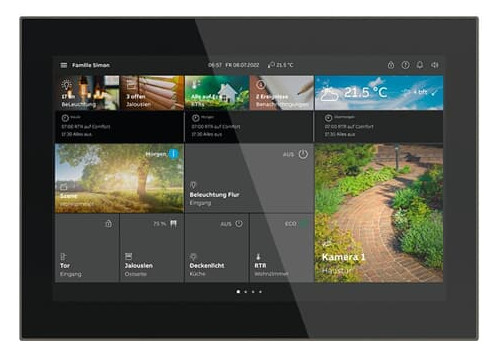 1St. Busch-Jaeger SmartTouch 10 Schwarz ST/U10.2.11-825 / Graphit
