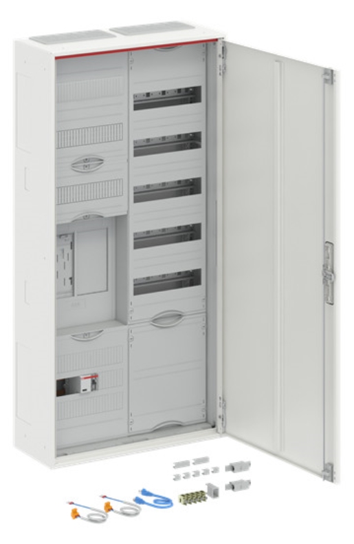 1St. Striebel & John BA27CBL Komplettschrank, AP BKE-I, A27 1Z1R1V5A2OVR verkehrsweiß 2CPX054230R9999