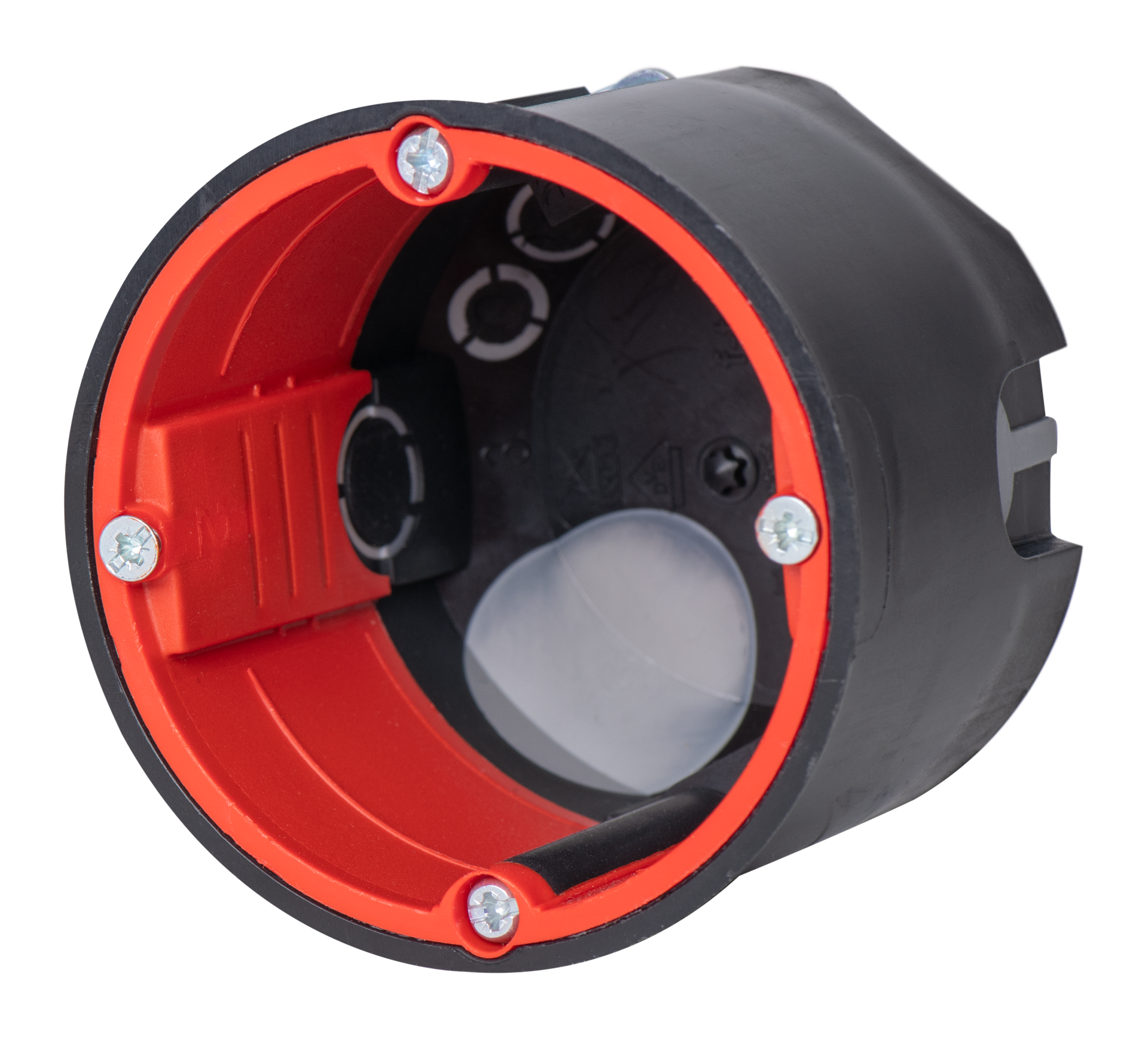 10St. F-Tronic BS2700 HW Gerätedose Ø 68mm, t=50mm, m. Leitungs- u. Rohreinführung 7500042