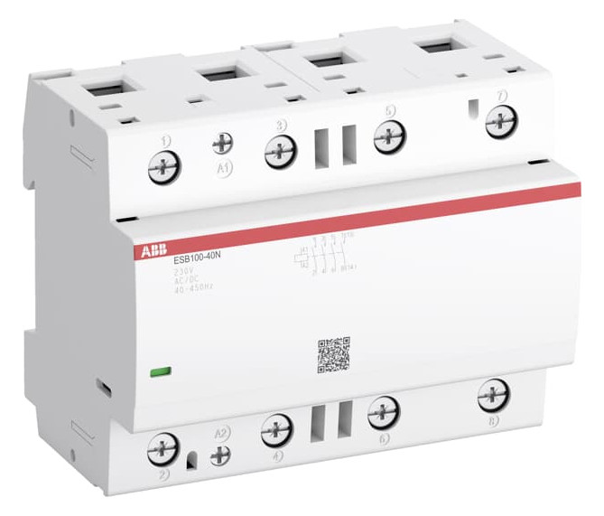 1St. ABB ESB100-40N-06 Installationsschütz 4S/0Ö, 230 V AC/DC 1SAE661111R0640