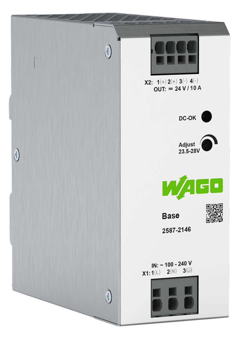 1St. WAGO 2587-2146 Primär getaktete Stromversorgung Base 1-