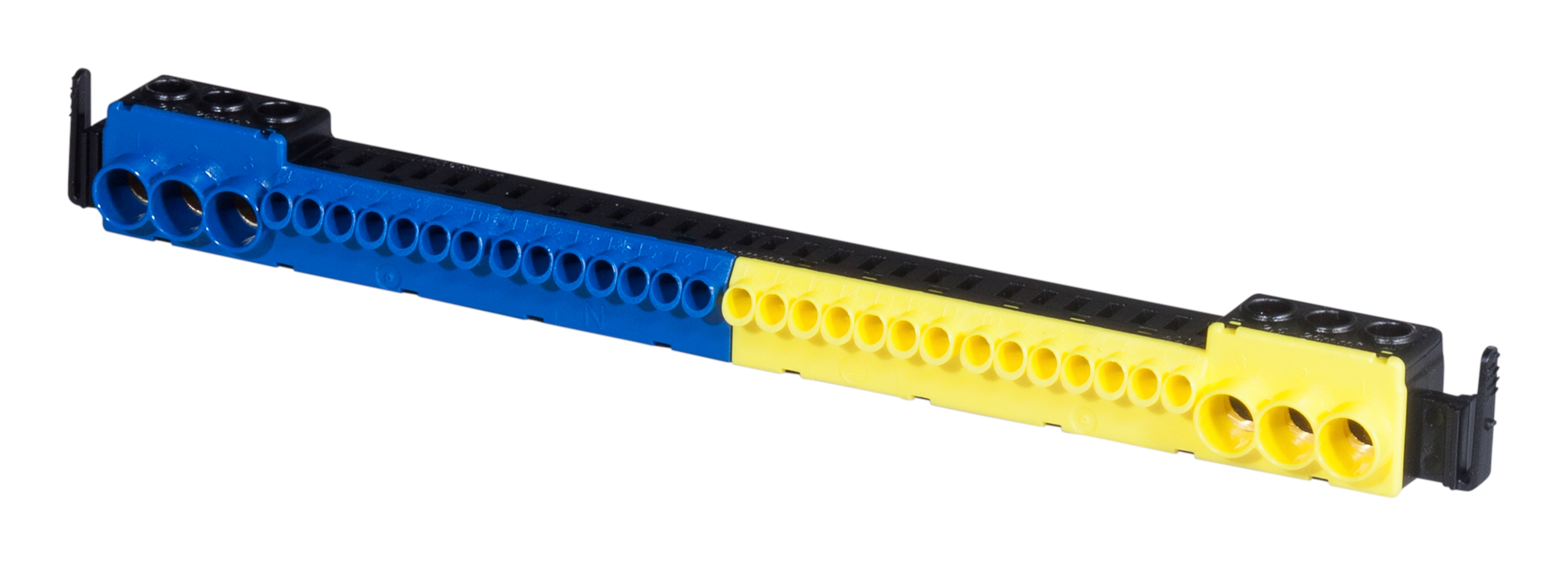 1St. F-Tronic SKN17PE PE/N Steckklemme SKN17PE, 3x25mm² schraub, 14x4mm², steckbar je Klemmseite 9910010