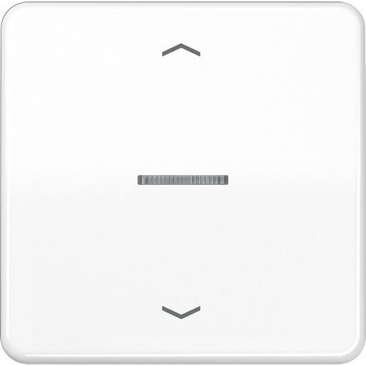 Jung JUNG HOME Taster 1fach BTCD17101PWW m. Pfeilsymbolen
