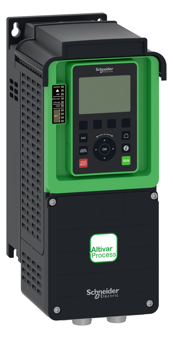 1St. Schneider Electric ATV630U55N4 Frequenzumrichter ATV630, 5,5 kW/7,5 HP, 380-480V, IP21/UL Typ 1