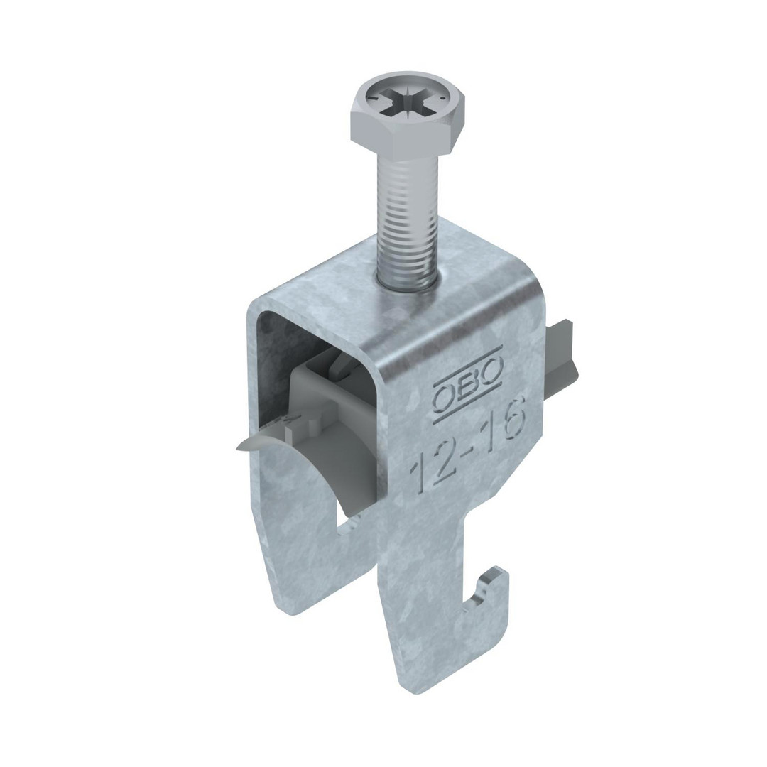 100St. OBO BS-U1-K-16 FT Bügelschelle 2056 12-16mm tauchfeuerverzinkt 1186709